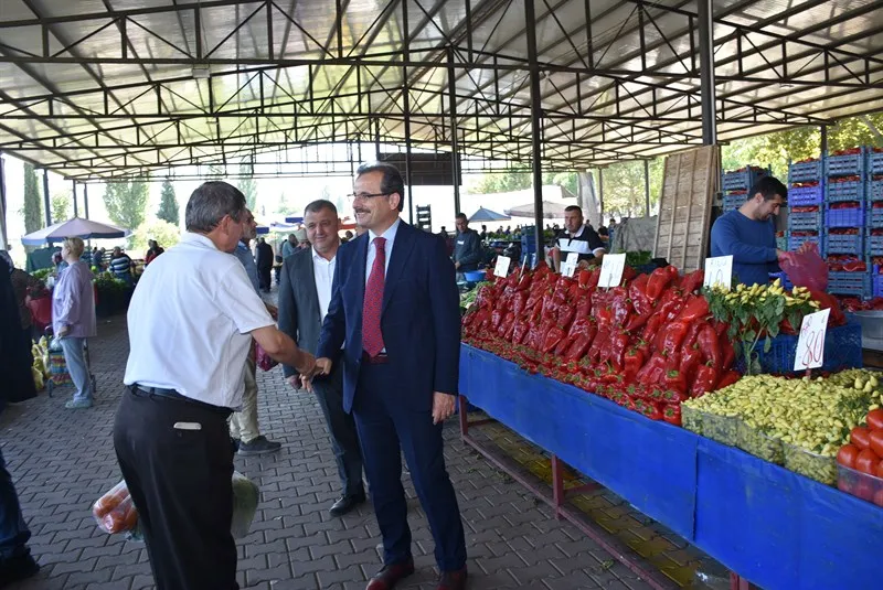 Cuma pazarına ziyaret