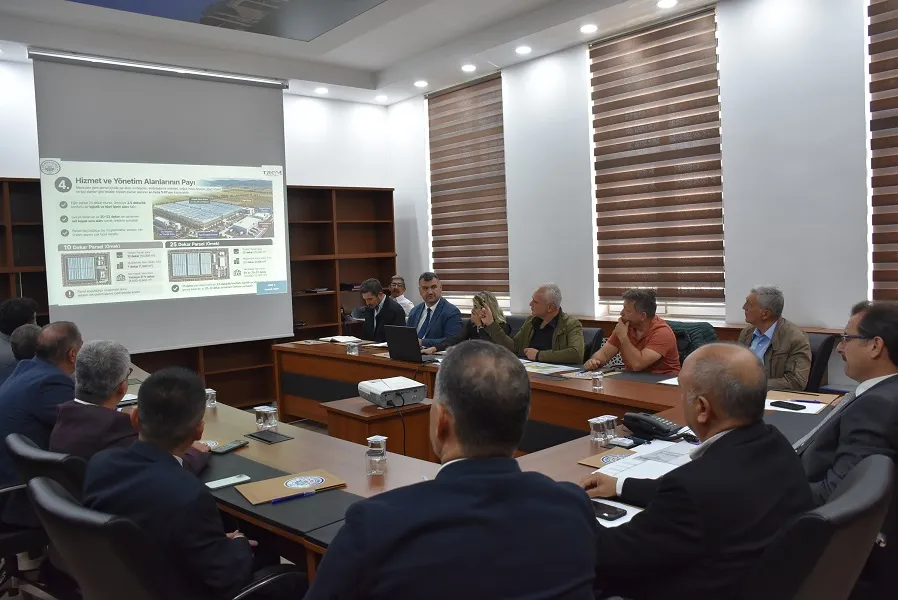 OTB genel yerleşim planı toplantısı gerçekleştirildi