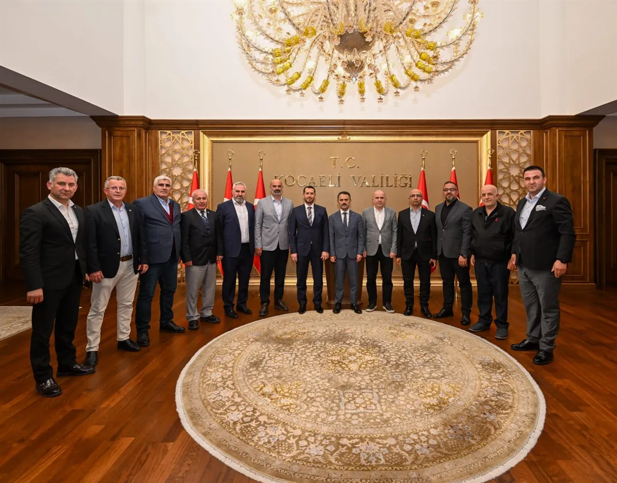 ARTKAFKON dernekler konfederasyonundan, Vali Aktaş'a ziyaret