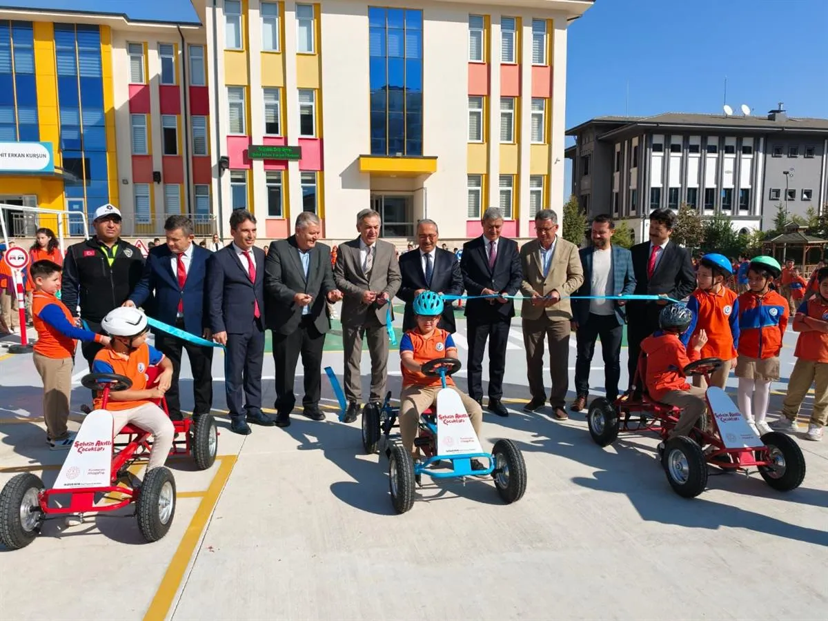 Selçuklu Kaymakamı Candan, Trafik Eğitim Parkı açılış programına katıldı