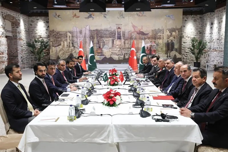 İçişleri Bakanı Çiftçi, Pakistan'lı Mevkidaşı Naqvi'yi İstanbul'da ağırladı
