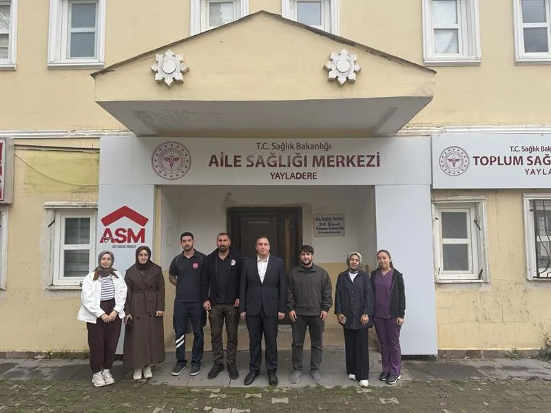 Kaymakam ARSOY'dan Aile Sağlığı Merkezine ziyaret