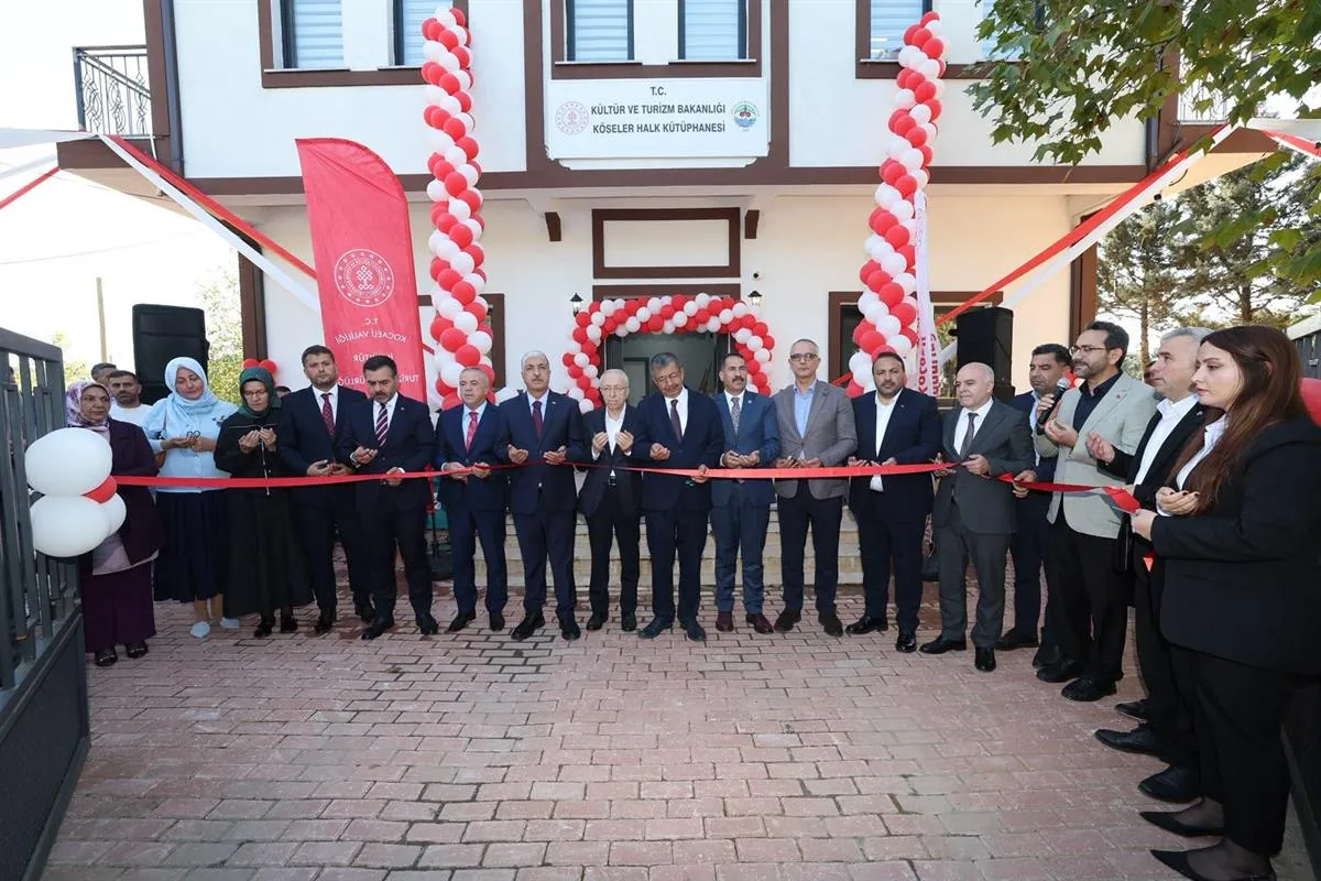 Dilovası Köseler Halk Kütüphanesi, düzenlenen törenle açıldı