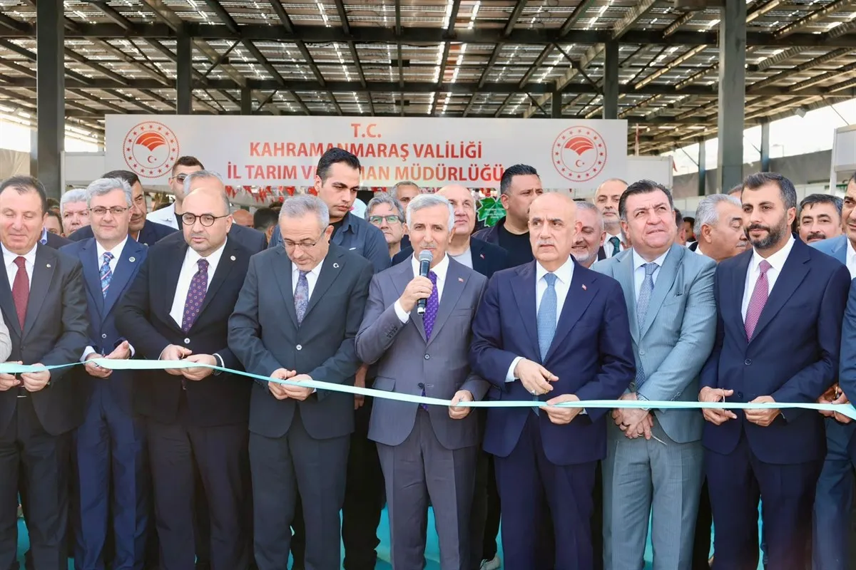 Vali Ünlüer, 10. Kahramanmaraş Tarım Fuarı’nın açılışına katıldı