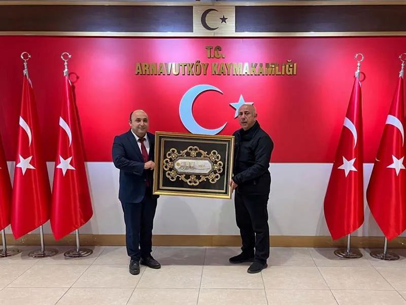 Halk Eğitim Merkezi Müdür Vekili Aykut Tahsin Nazlı ve Yardımcılarının ziyareti