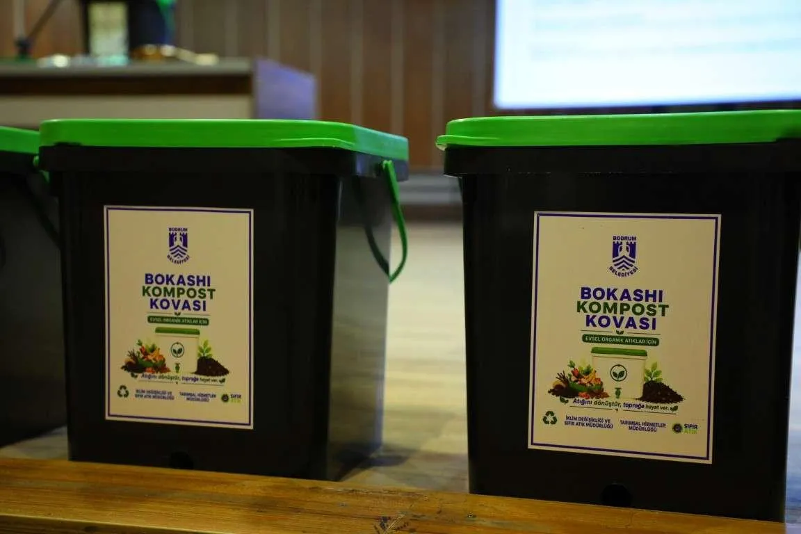 Bodrum’da kadınlara yönelik evsel kompost eğitimi düzenlendi