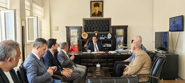 Bozyazı Kaymakamı Anadolu Lisesi'ne okul güvenliği denetiminde bulundu