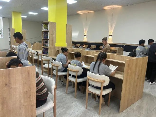 Okuma Salonu ve sosyal yaşam alanı öğrencileri bekliyor
