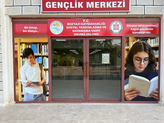 Okuma Salonu ve sosyal yaşam alanı öğrencileri bekliyor