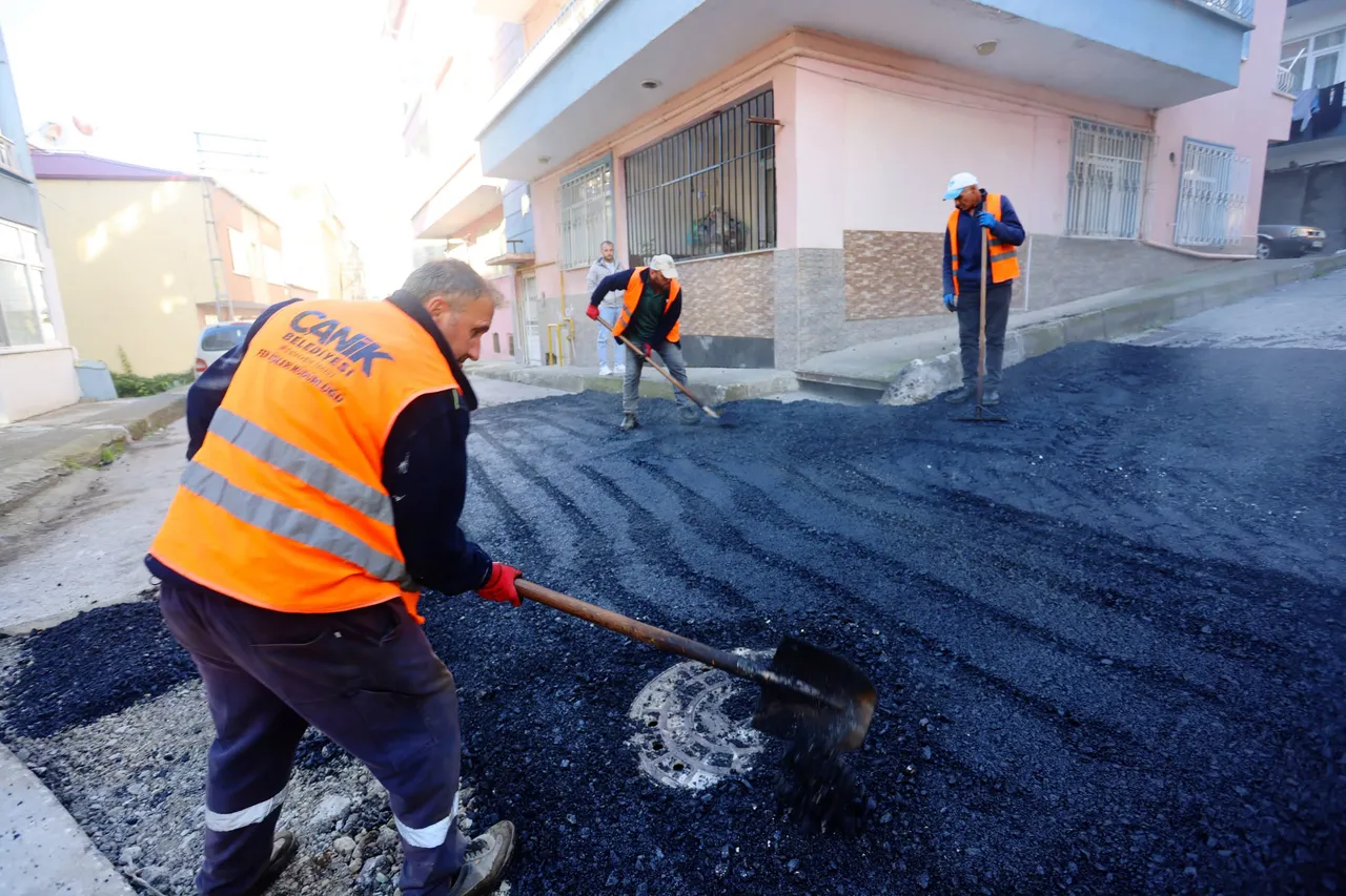 Canik Belediyesi ulaşıma yönelik yatırımlarını sürdürüyor