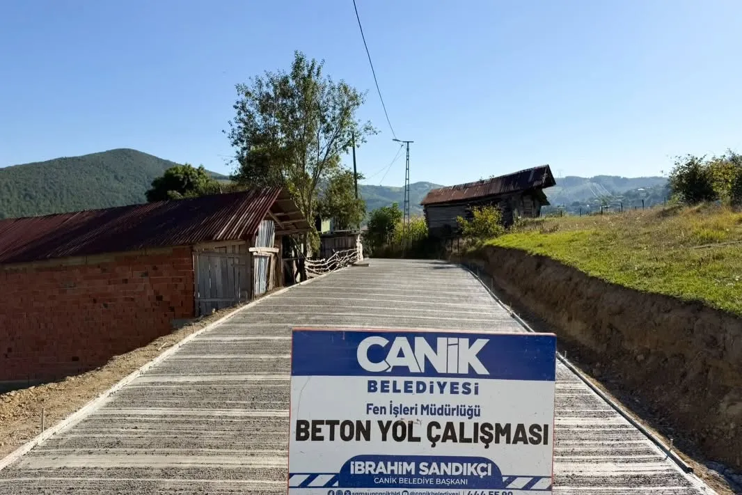 Canik Belediyesi ulaşıma yönelik yatırımlarını sürdürüyor