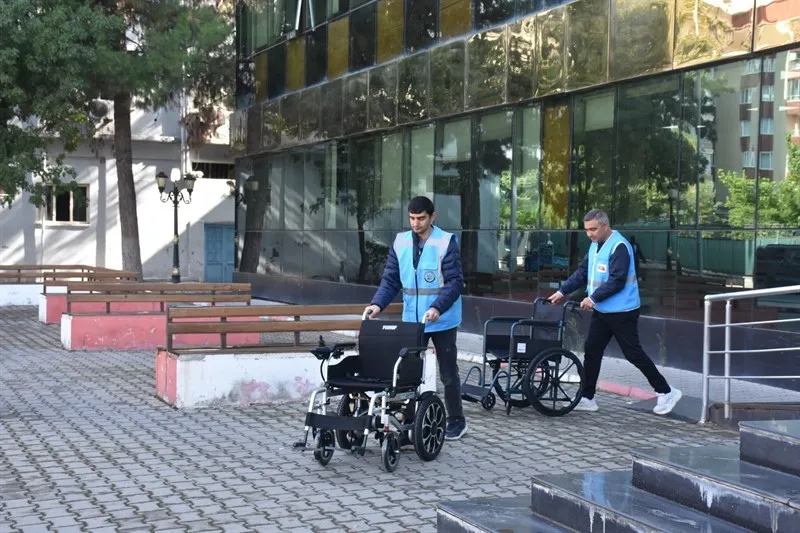 Siirt Belediyesinden özel gereksinimli bireylere medikal destek