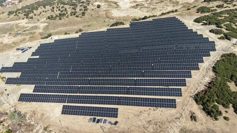 Büyükgökçeli Köyü'nde güneş enerjisi Santrali'nin açılışı gerçekleştirildi