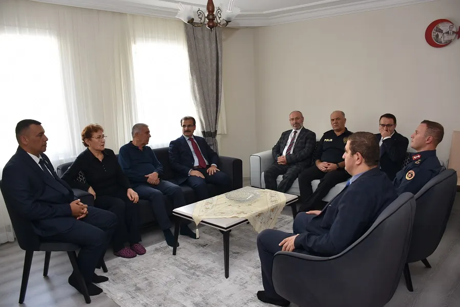 Şehit ailemize ziyaret