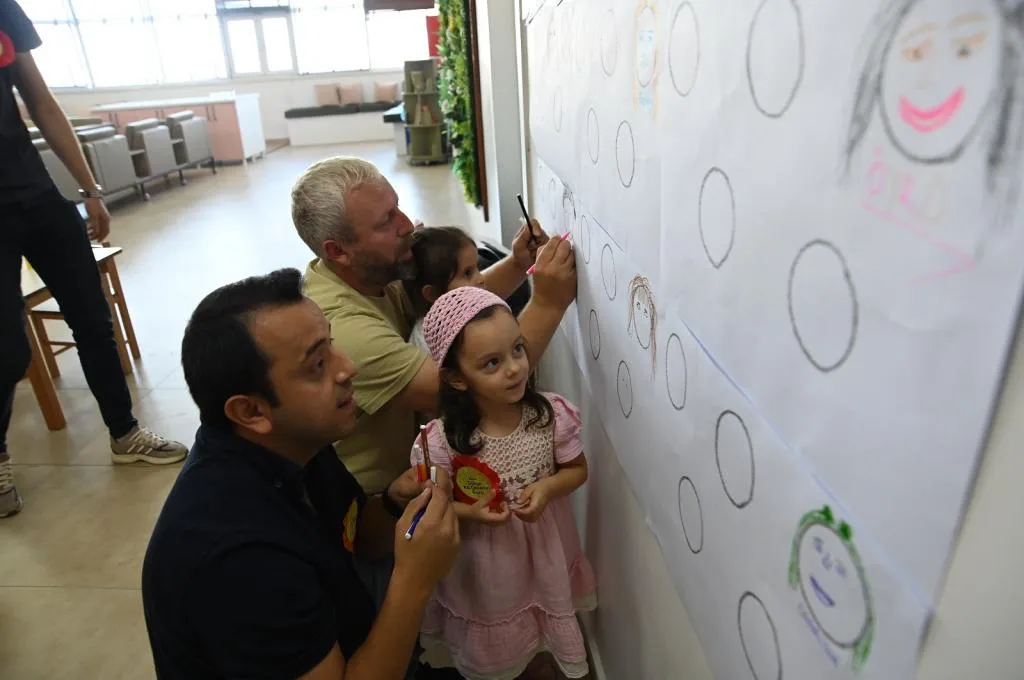 Baba-Kız atölyesiyle küçük kalplerde büyük mutluluk