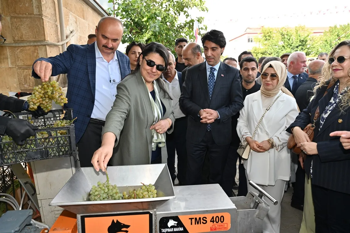 5. Gercüş Bağbozumu ve Gastronomi Festivali coşkuyla başladı