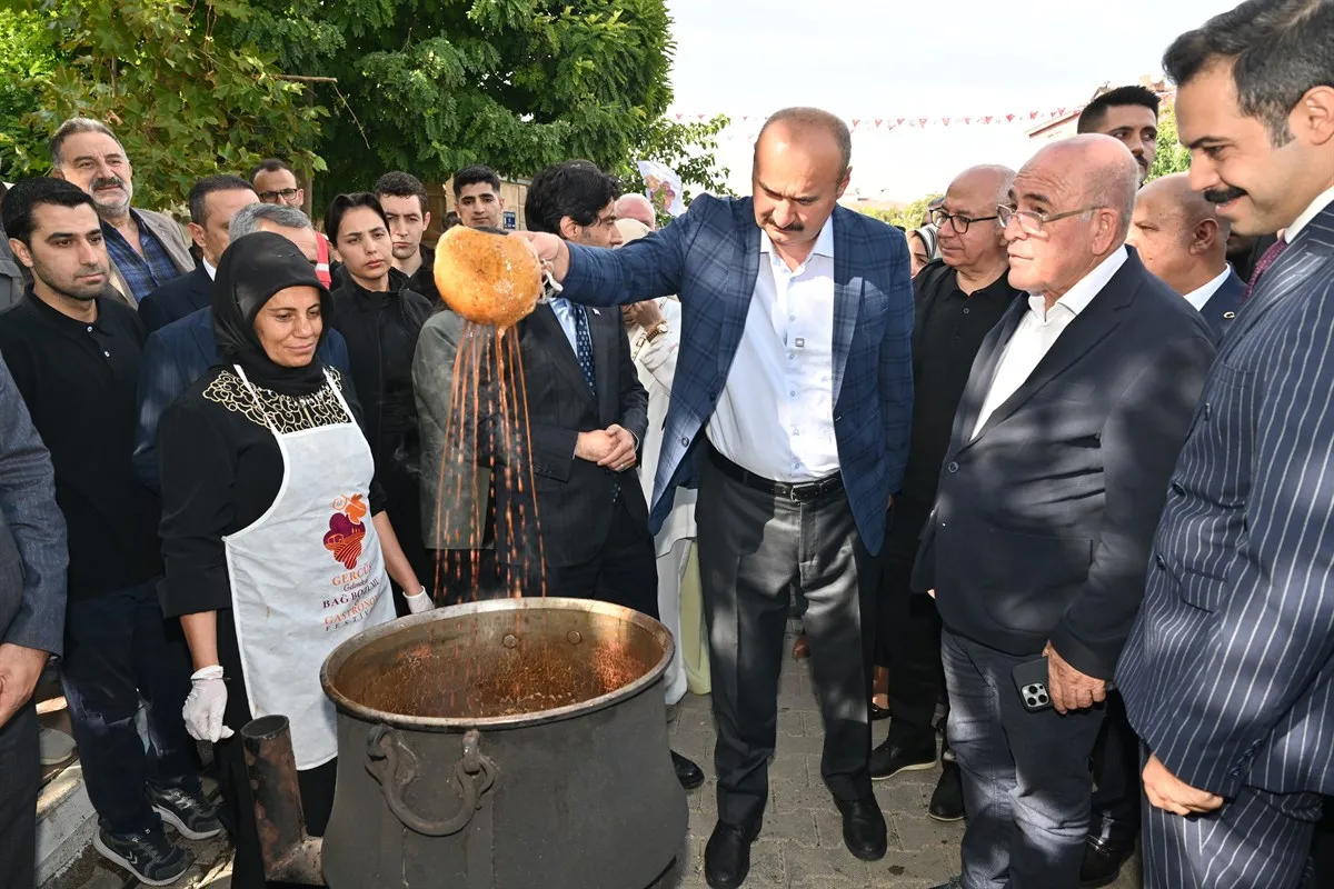 5. Gercüş Bağbozumu ve Gastronomi Festivali coşkuyla başladı