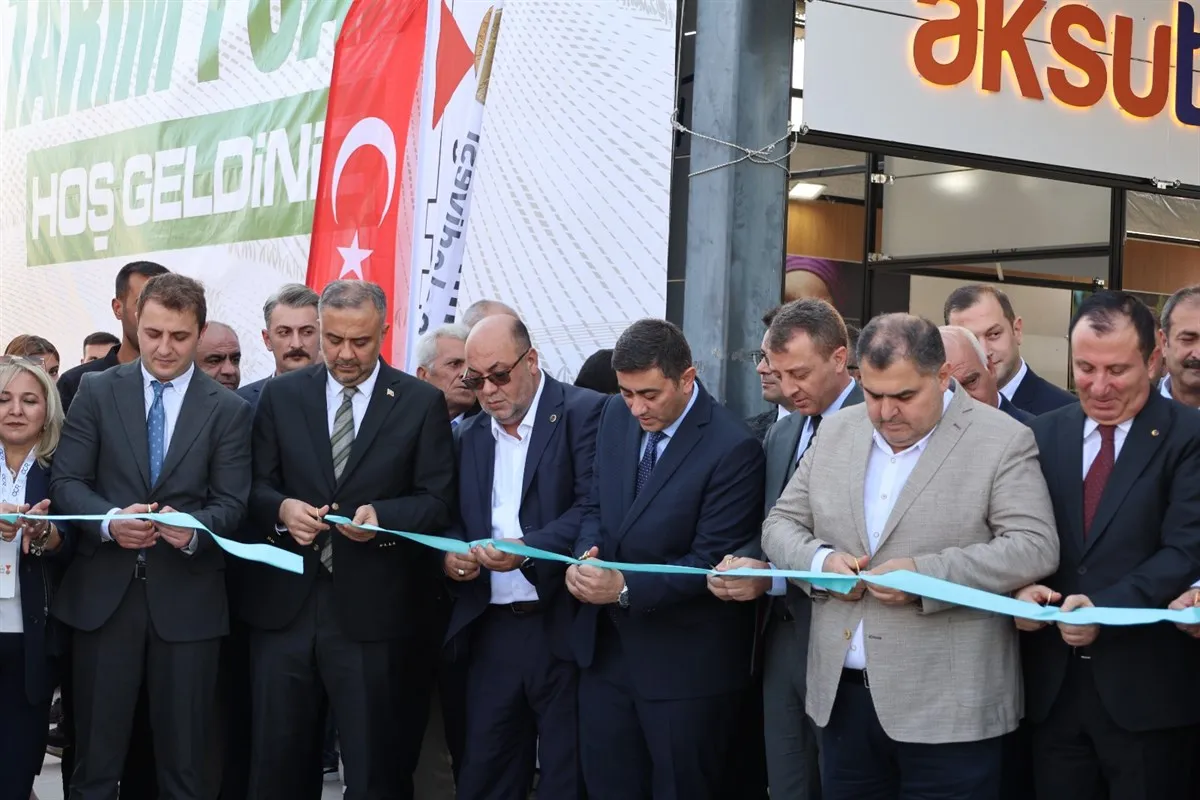 Kaymakam Çiğdem, 10. Kahramanmaraş Tarım Fuarı açılışına katıldı