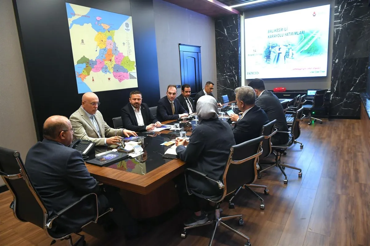 Balıkesir’de yatırımlar ve devam eden çalışmalar değerlendirildi