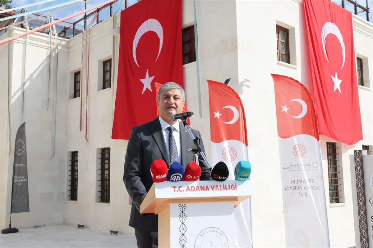 Vali Mustafa Yavuz Selamlık Sofra Mirası Evi’nin açılışını yaptı