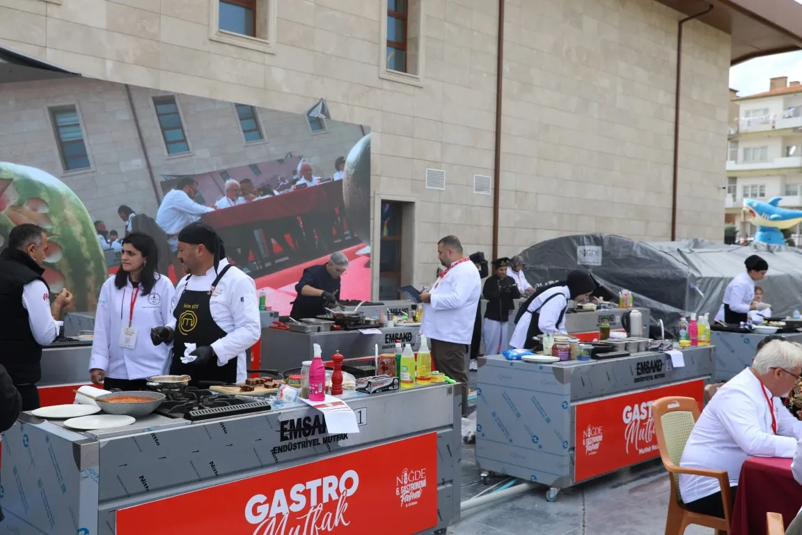 6. Niğde Gastronomi Festivali bir finalle sona erdi