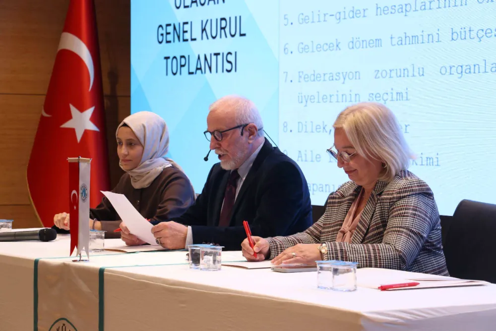 Sessiz Değerler Federasyonu ilk olağan genel kurulunu Üsküdar ev sahipliğinde gerçekleştirdi