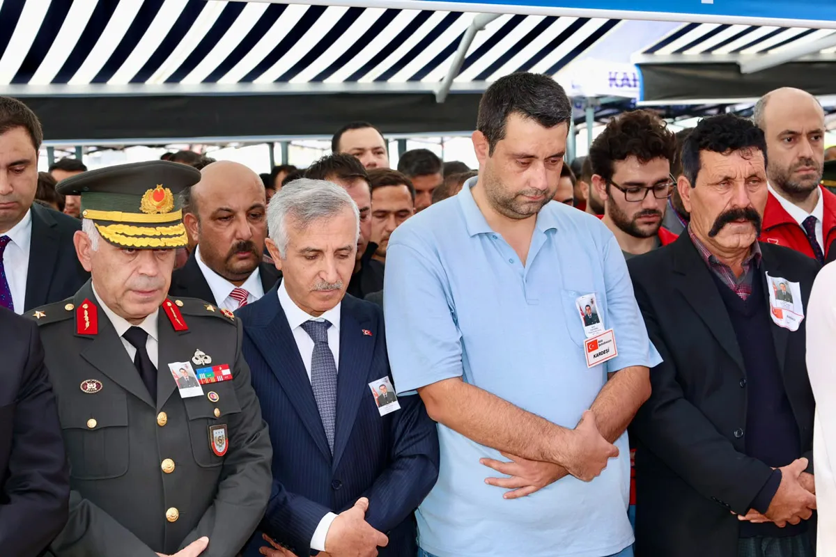 Şehit Piyade Uzman Çavuş Yusuf Güneş son yolculuğuna uğurlandı
