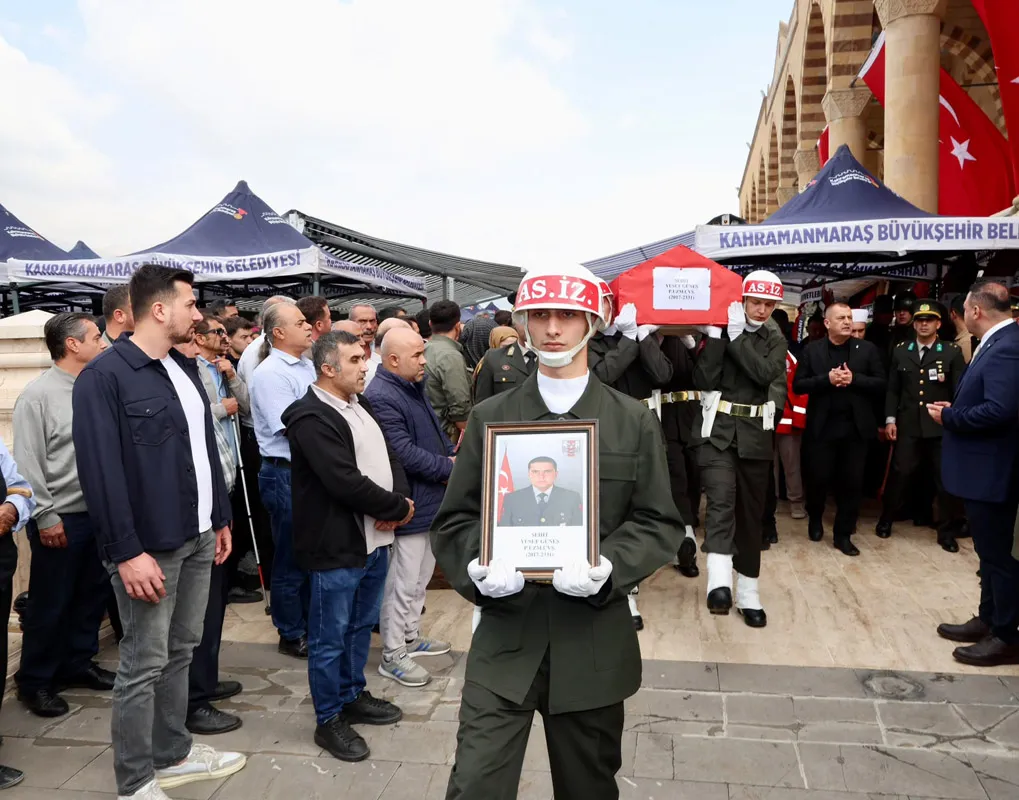 Şehit Piyade Uzman Çavuş Yusuf Güneş son yolculuğuna uğurlandı