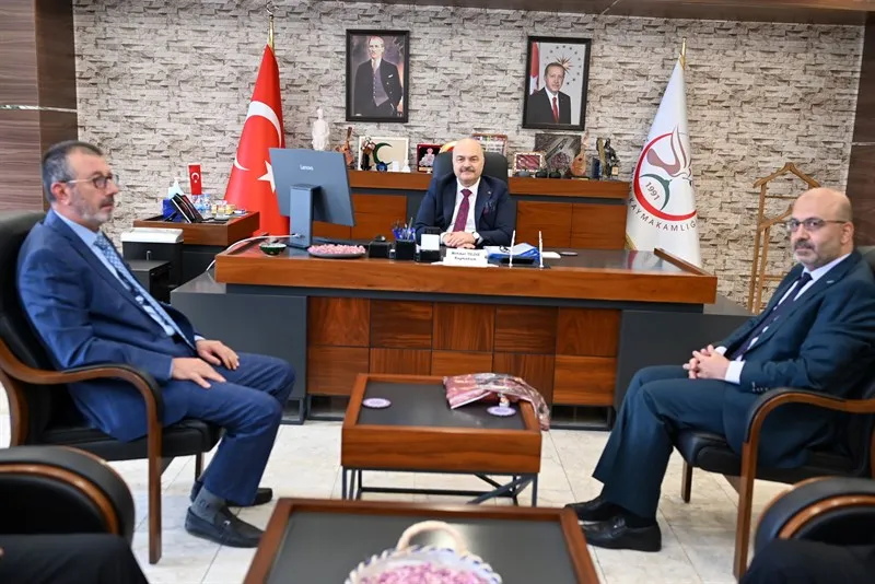 Cami ve Din Görevlileri Haftası dolayısıyla Gönen Kaymakamı Yıldız’a ziyaret