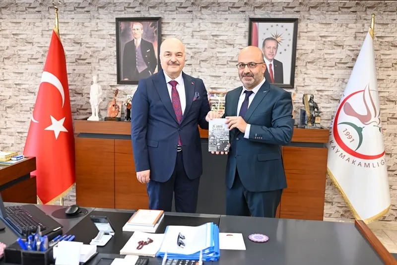 Cami ve Din Görevlileri Haftası dolayısıyla Gönen Kaymakamı Yıldız’a ziyaret