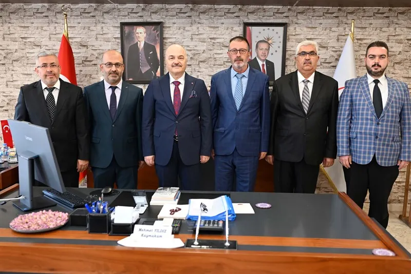Cami ve Din Görevlileri Haftası dolayısıyla Gönen Kaymakamı Yıldız’a ziyaret