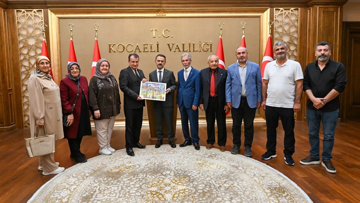 Eskişehir Erzurumlular Sosyal Yardımlaşma Kültür ve Dayanışma Derneğinden Vali Aktaş’a ziyaret