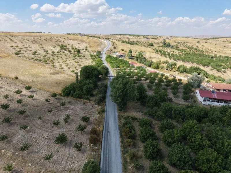 Hekimhanda 7 mahallenin ulaşımını rahatlatan yol çalışması tamamlandı