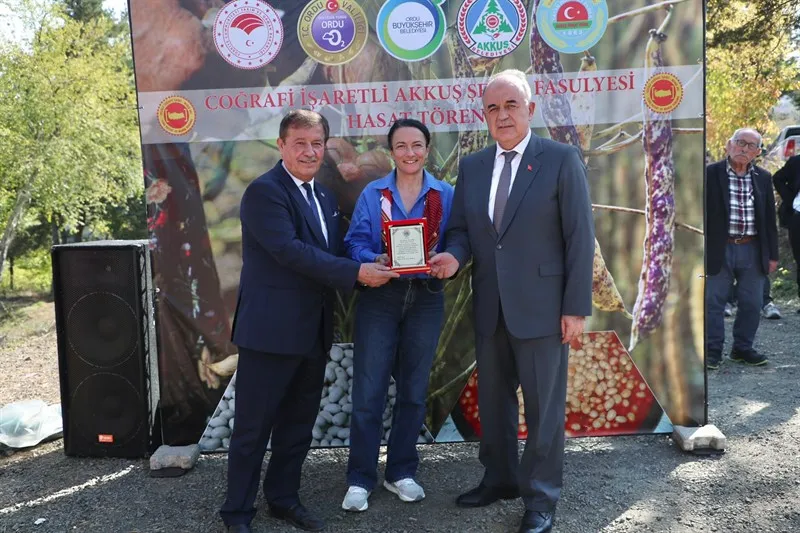 Vali Erol, Akkuş Şeker Fasulyesi Hasat Şenliği’ne katıldı