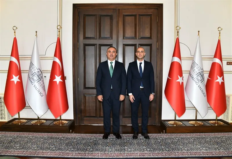 Basın İlan Kurumu Tekirdağ Bölge Müdürü Atılgan Veda ziyaretinde bulundu
