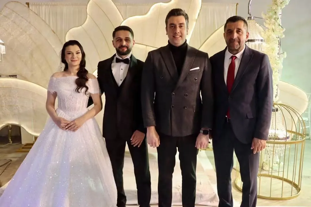 Kabataş Kaymakamı Ali can uludağ, genç çiftin mutluluğuna ortak oldu