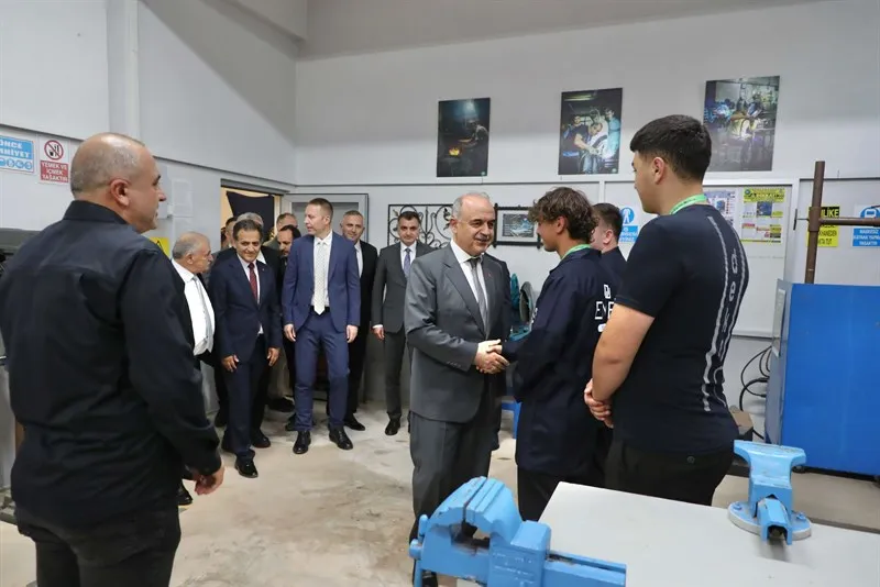 Vali Erol, Fatsa MESEM’e kazandırılan atölyelerin açılış programına katıldı