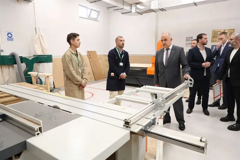 Vali Erol, Fatsa MESEM’e kazandırılan atölyelerin açılış programına katıldı
