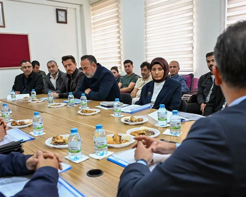 Kulu Anadolu Lisesi okul güvenliği tedbirleri toplantısı