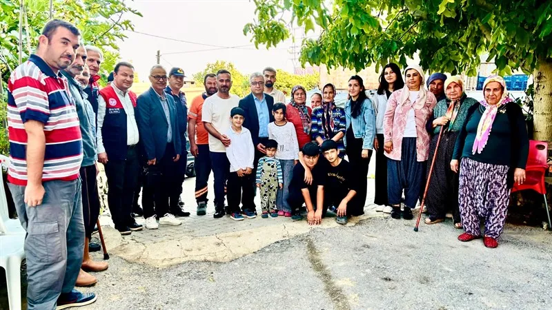 Mezitli Kaymakamı Öztürk’ten mahalle ve yayla ziyaretleri