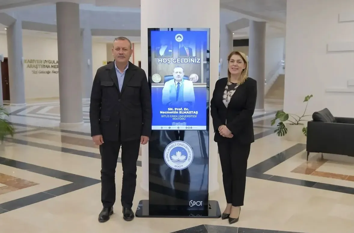 Rektör Elmastaş’tan Kırklareli Üniversitesi Rektörü Ak’a ziyaret