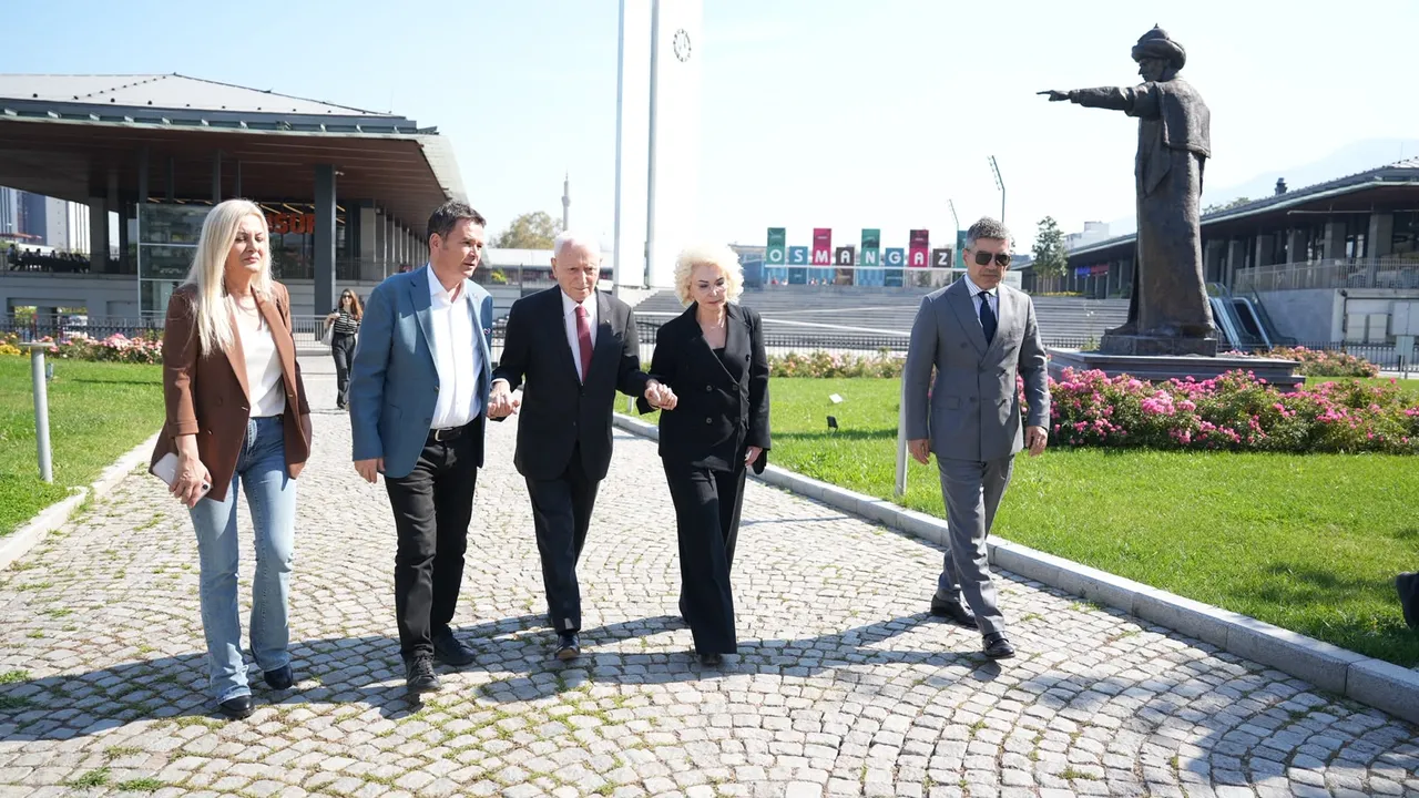 Mehmet Haberal’dan Osmangazi’ye ziyaret