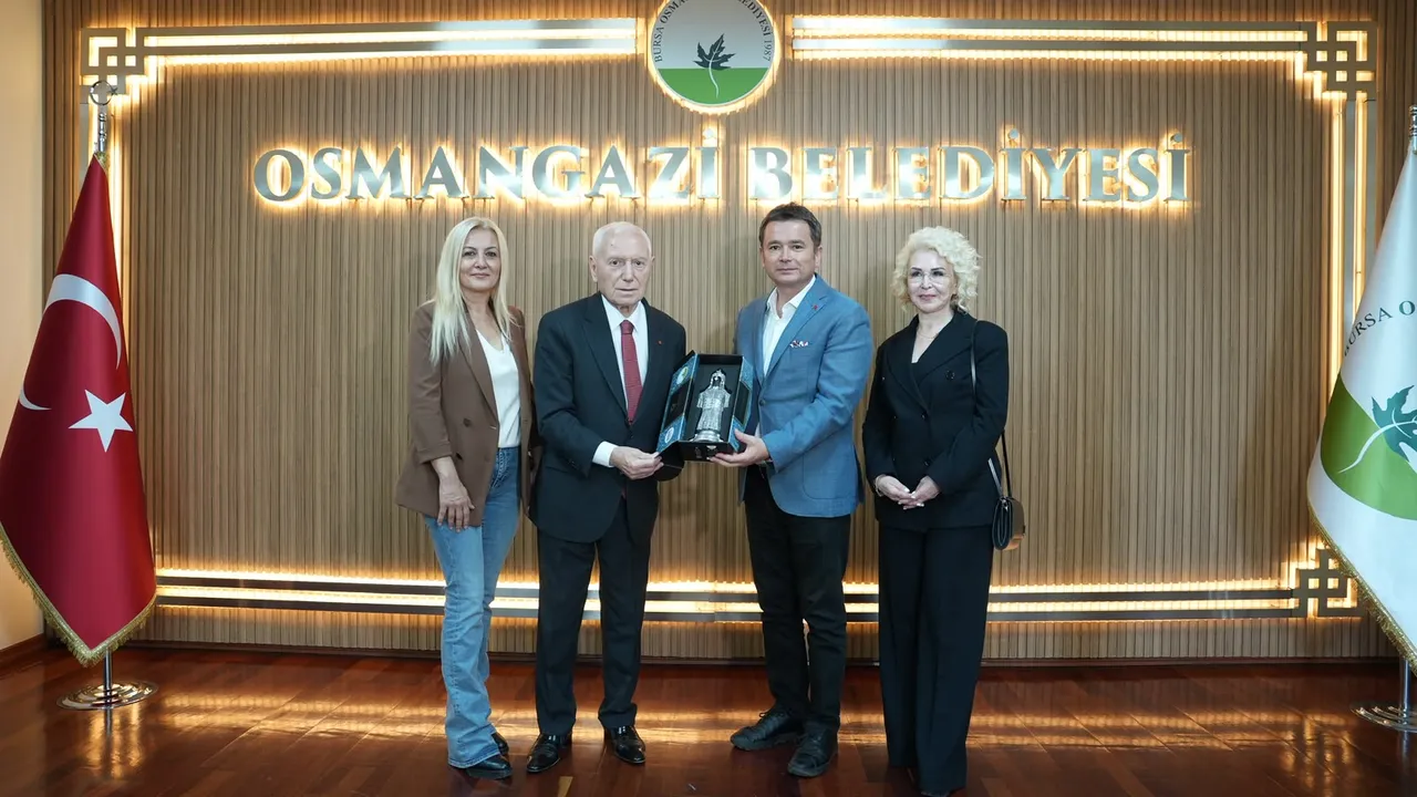 Mehmet Haberal’dan Osmangazi’ye ziyaret