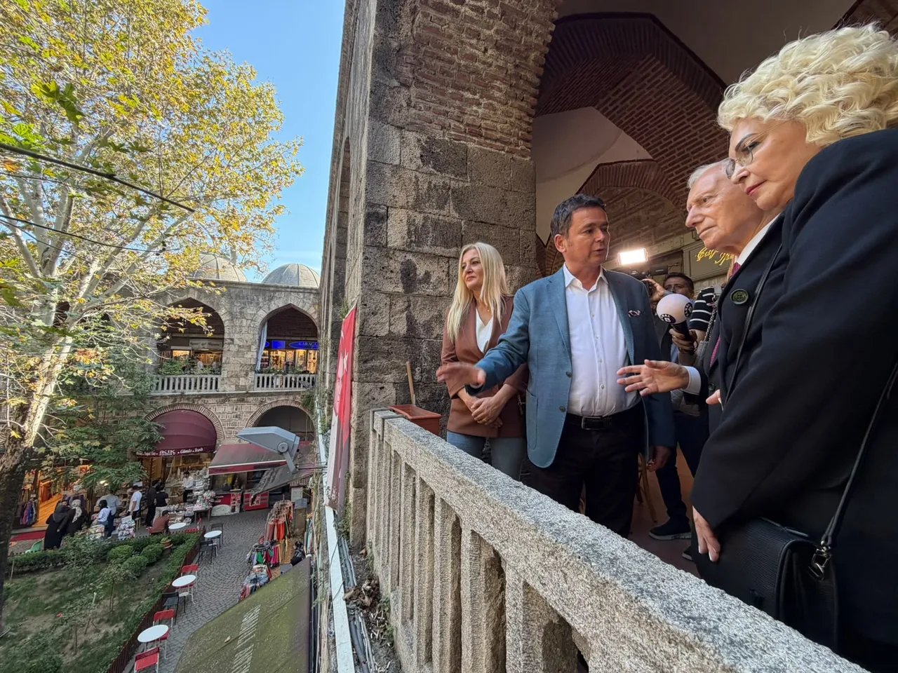 Mehmet Haberal’dan Osmangazi’ye ziyaret