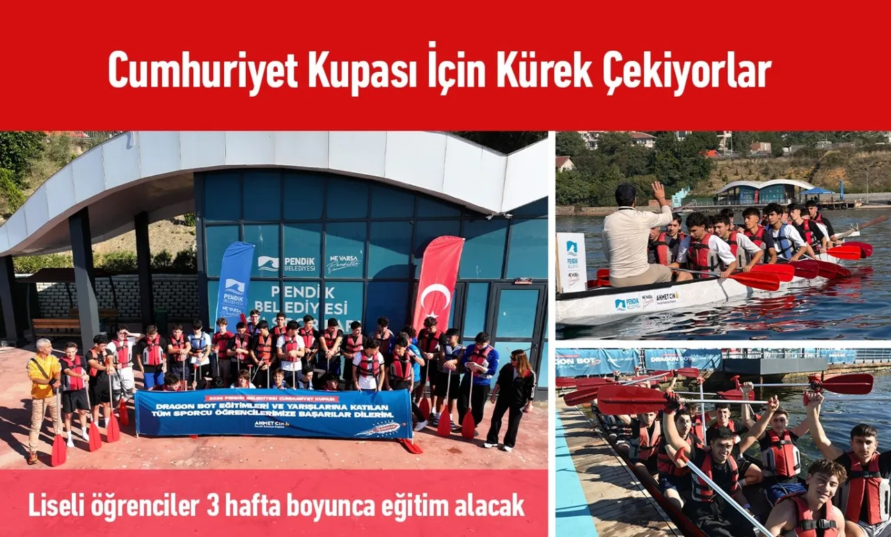 Cumhuriyet Kupası için kürek çekiyorlar