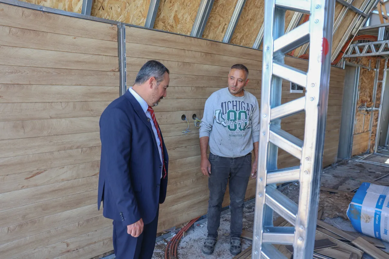 Hüdai Kaplıcaları’nda 17 adet ultra lüks bungalov apart ilçesine hayırlı olsun