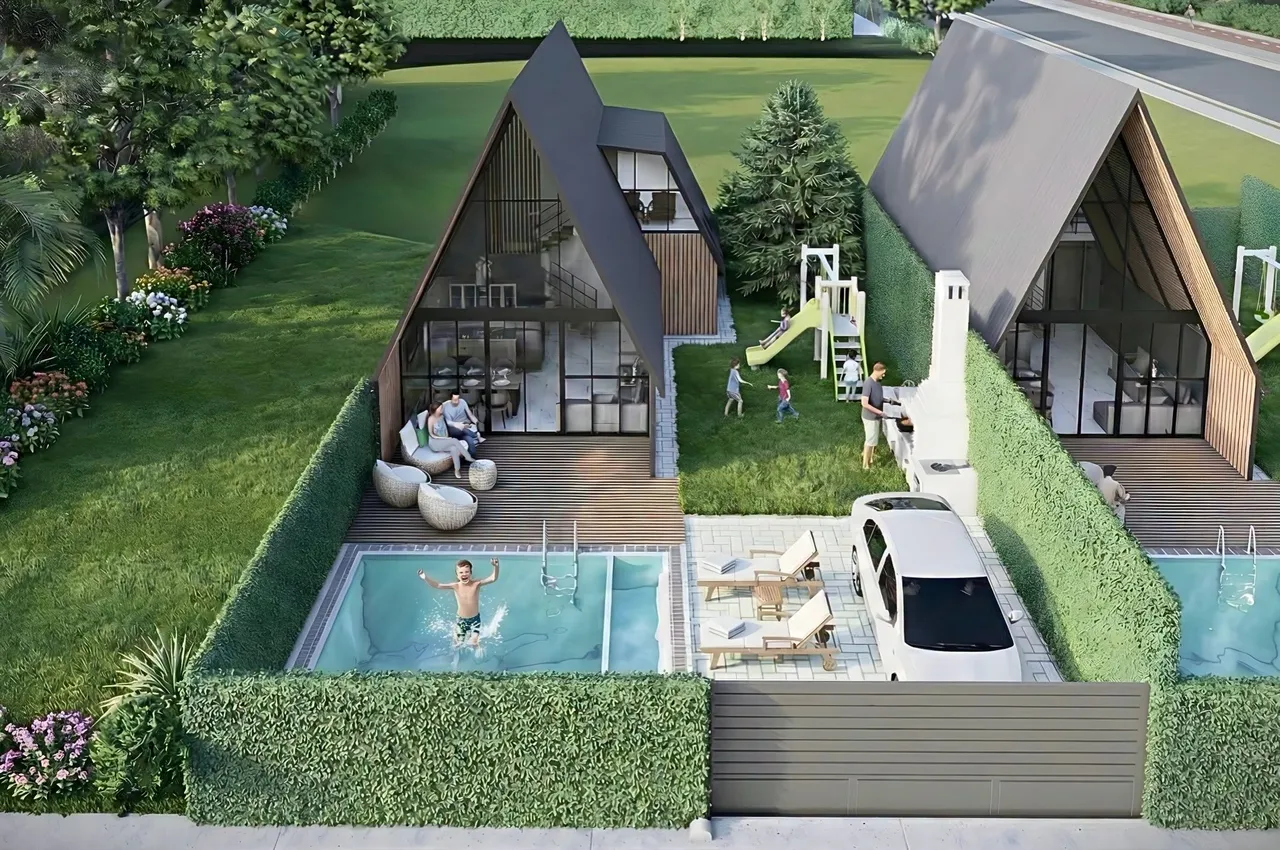 Hüdai Kaplıcaları’nda 17 adet ultra lüks bungalov apart ilçesine hayırlı olsun