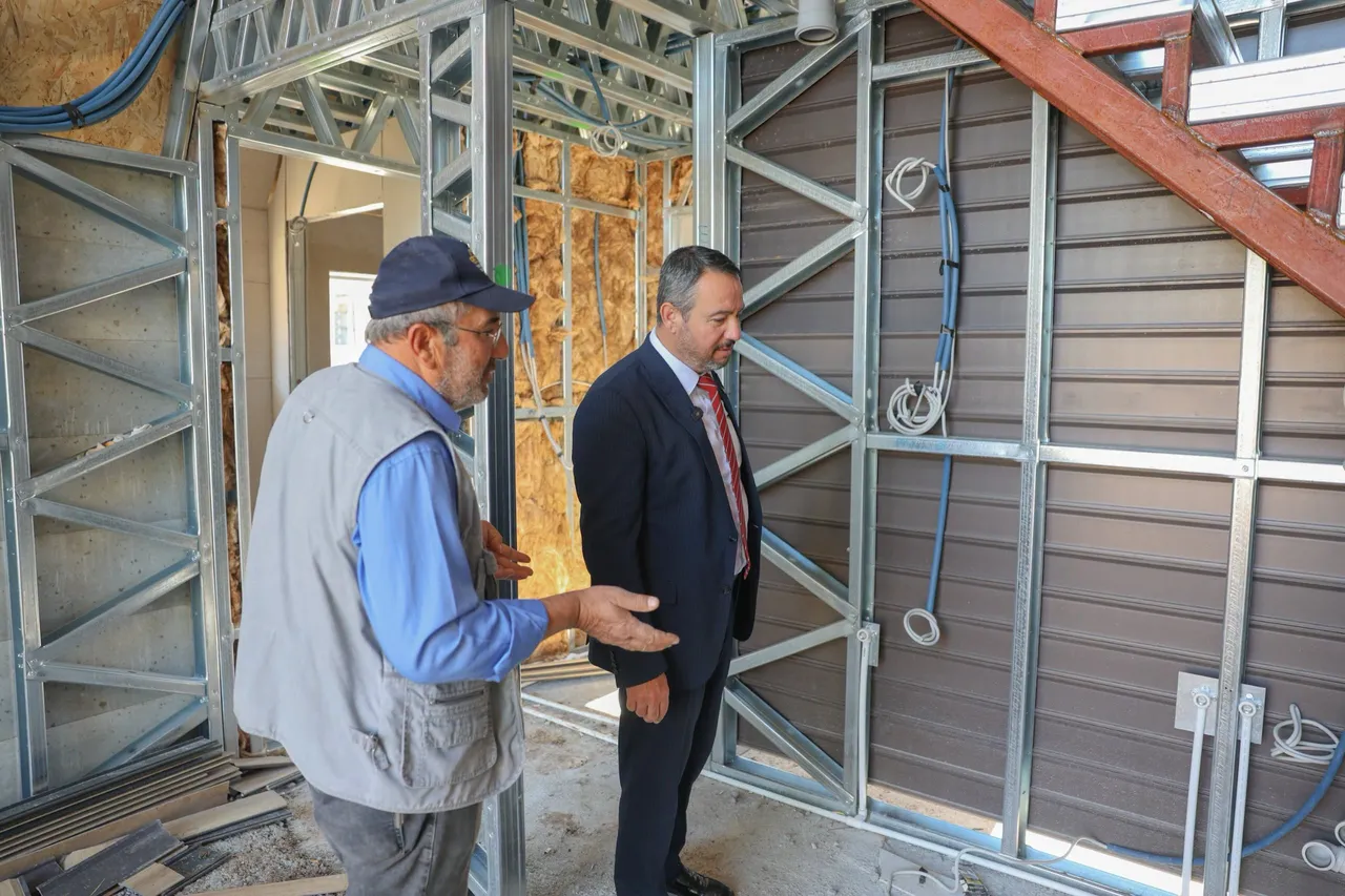 Hüdai Kaplıcaları’nda 17 adet ultra lüks bungalov apart ilçesine hayırlı olsun