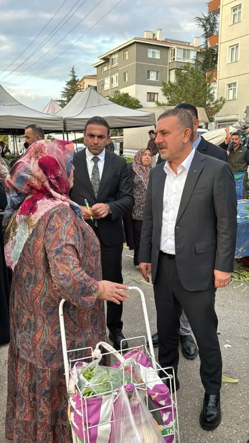 Başkan Ercan’dan semt pazarlarına ziyaret