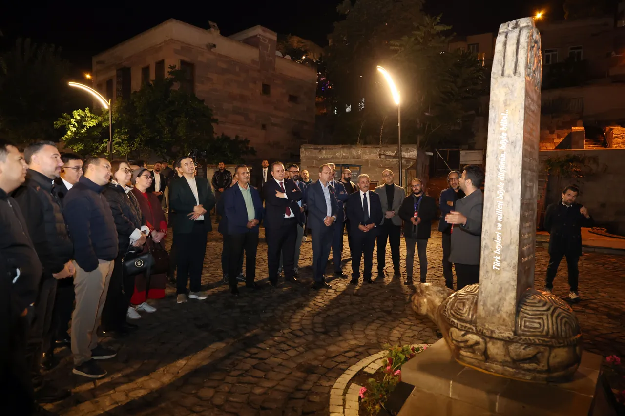 TÜRKSOY Temsilcilerinin Talas Turu